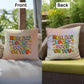 Healing Looks Good On You: Indoor/Outdoor Pillow - Groovy Affirmation for Emotional Wellness & Positive Vibes