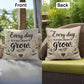 Every Day Is A New Chance To Grow: Indoor/Outdoor Pillow Self-Care for Relaxation, Mindfulness & Emotional Wellness