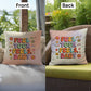 Feel Your Feels, Baby: Indoor/Outdoor Pillow - Groovy Affirmation for Emotional Wellness & Positive Vibes