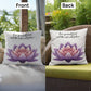 Love Yourself First, And The Rest Will Follow: Indoor/Outdoor Pillow Self-Care for Relaxation, Mindfulness & Emotional Wellness