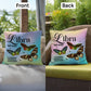 Libra Butterfly Indoor/Outdoor Pillow – Zodiac Astrology Decor, Boho Accent for Home & Patio