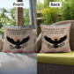 Honoring The Brave Indoor/Outdoor Pillow: Resilient Comfort - Mental Health & Memorial Tribute