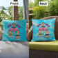 Mood: Human Indoor/Outdoor Pillow -Mental Health Support, Self-Care Decor, Anxiety Relief Throw Cushion