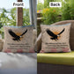 This Memorial Day, Let's Remember Indoor/Outdoor Pillow: Resilient Comfort - Mental Health & Memorial Tribute