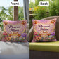 Shop our premium rescue mom club throw pillow from MySisterIsASurvivor.