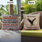 Some Gave All personalized tribute pillow for veterans, Memorial Day remembrance, and PTSD mental health support