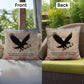 True Remembrance Means Caring Indoor/Outdoor Pillow: Resilient Comfort - Mental Health & Memorial Tribute