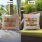 More Compassion, Less Judgement: Indoor/Outdoor Pillow - Groovy Affirmation for Emotional Wellness & Positive Vibes