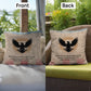 Remembering Those Who Served Indoor/Outdoor Pillow: Resilient Comfort - Mental Health & Memorial Tribute