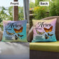 Aries Butterfly Indoor/Outdoor Pillow – Zodiac Astrology Decor, Boho Accent for Home & Patio
