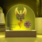Check on Your Crew - Mentally Too First Responder Wellness Acrylic Sign