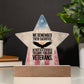 We Remember Their Sacrifice: Printed Star 7" Acrylic Plaque: Honoring Heroes & Promoting Mental Health Awareness