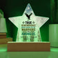 True Remembrance Star Plaque, Memorial Day Military Tribute & PTSD Support - MySisterIsASurvivor