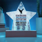 Remembering Those Who Served Star Plaque, Custom Tribute, PTSD Awareness - MySisterIsASurvivor