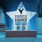 In Memory of the Fallen Star Plaque, Custom PTSD Support & Military Tribute - MySisterIsASurvivor