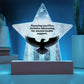 Honoring Sacrifice: Printed Star 7" Acrylic Plaque: Honoring Heroes & Promoting Mental Health Awareness