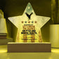 This Memorial Day Star Plaque, PTSD Support, Military Tribute, Mental Health Awareness - MySisterIsASurvivor