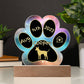 Pharaoh Hound - Personalized Dog Gotcha Day 7" Acrylic Paw Print Plaque