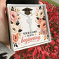 Shop our your story is just beginning graduation cap name necklace featuring the Polished Stainless Steel style option from MySisterIsASurvivor.