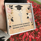 Shop our premium your future is bright because your heart is strong graduation cap name necklace from MySisterIsASurvivor.
