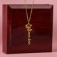Shop our premium your resilience became your success graduation cap name necklace from MySisterIsASurvivor.