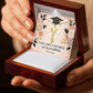 Shop our you are capable of incredible things graduation cap name necklace featuring the 18k Yellow Gold Finish style option from MySisterIsASurvivor.