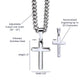 Shop our premium brave burned out still breathing cross cuban link chain from MySisterIsASurvivor.