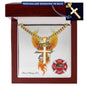Shop our premium strongest need safe place fall cross cuban link chain from MySisterIsASurvivor.
