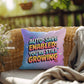 Auto-Save Enabled You’re Still Growing Y2K growth mindset pillow custom name - MySisterIsASurvivor