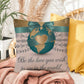 Be The Love You Wish To See In The World: Indoor/Outdoor Pillow Self-Care for Relaxation, Mindfulness & Emotional Wellness