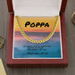 For All the Times You Carried More Cuban Link Necklace, Meaningful Gift for Strong Men - MySisterIsASurvivor