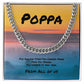 For All the Times You Carried More Cuban Link Necklace, Meaningful Gift for Strong Men - MySisterIsASurvivor