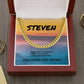 No One Needs a Superhero Cuban Link Necklace, Gift for a Real Hero in Your Life - MySisterIsASurvivor