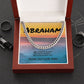 Real Strength Is Found Cuban Link Necklace, Personalized Jewelry for Fathers & Mentors - MySisterIsASurvivor