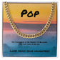You Don’t Have to Be Perfect Cuban Link Necklace, Thoughtful Gift for Fathers & Role Models - MySisterIsASurvivor