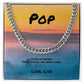You’re an Anchor Cuban Link Necklace, Symbolic Jewelry for Strong Fathers & Mentors - MySisterIsASurvivor