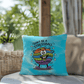 Personalized "Don’t Be A Stress Ball" indoor/outdoor pillow, mental health support cushion for anxiety relief.