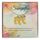 Engraved Baby Feet Necklace with Birthstone – A Mother's Love, A Beacon of Light | Perfect Gift for New Moms