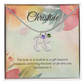 Engraved Baby Feet Necklace with Birthstone – A Mother's Love: A Gift Beyond Measure | Ideal Gift for New Moms
