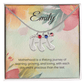 Engraved Baby Feet Necklace with Birthstone – Motherhood: A Lifelong Journey of Growth & Loving Moments | Gift for New Moms