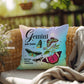 Gemini Butterfly Indoor/Outdoor Pillow - Celestial Zodiac Decor for Indoor & Outdoor Spaces