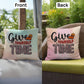 Give Yourself Time: Indoor/Outdoor Pillow for Wellness, Style & Stress Relief