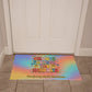 Groove Through the Hard Days - Custom Welcome Mat for Mental Health & Burnout Recovery - MySisterIsASurvivor