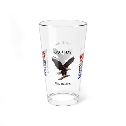 Honoring Those We Lost pint glass - custom tribute glass for fallen soldiers and military families