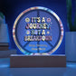 It’s a Journey, Not a Breakdown 7" LED Acrylic Plaque - Resilience Mental Health Gift - MySisterIsASurvivor