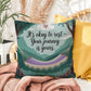 It's Okay To Rest - Your Journey Is Yours: Indoor/Outdoor Pillow Self-Care for Relaxation, Mindfulness & Emotional Wellness