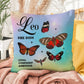 Leo Butterfly Indoor/Outdoor Pillow - Astrology-Inspired Pillow, Zodiac Decor