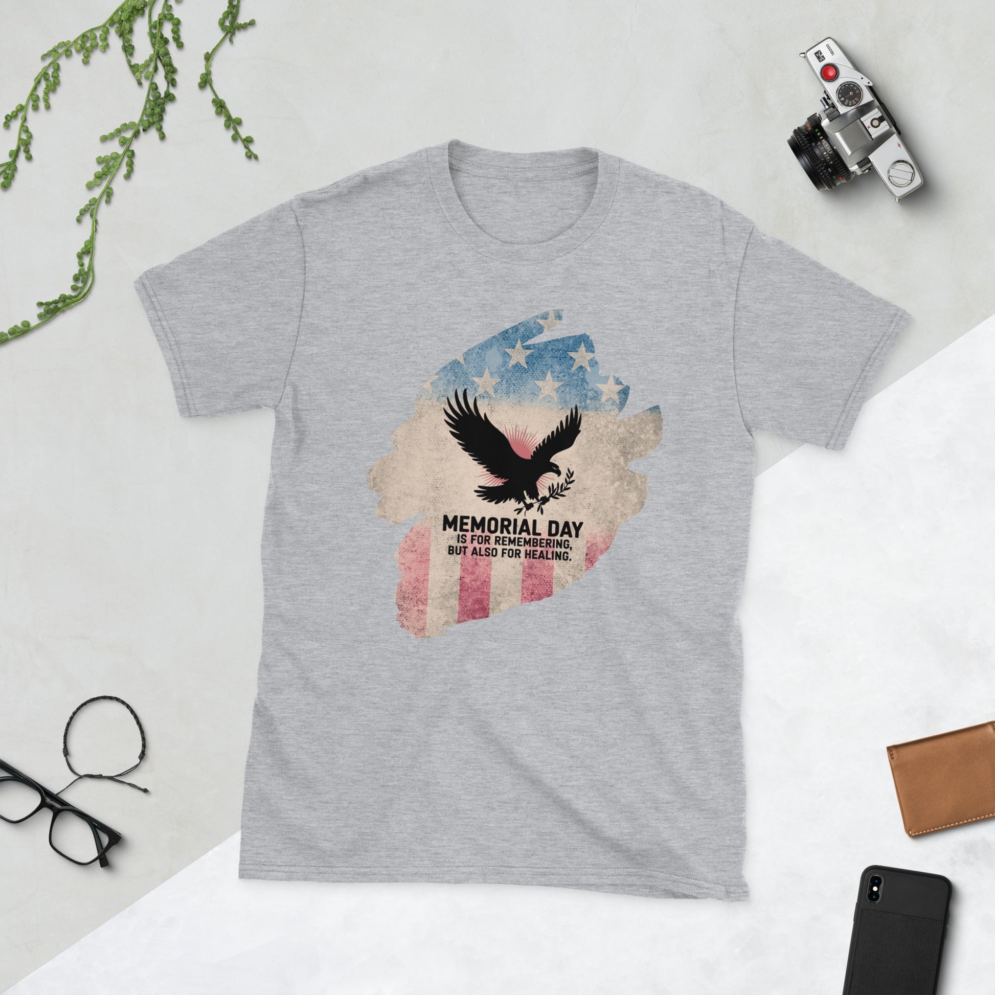 Memorial Day Is For Remembering T-Shirt | Veteran Tribute Gift | PTSD Awareness Shirt | Memorial Day Tee | Mental Health Support Unisex Shirt