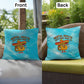 Mental Health: Let's Taco 'Bout It! Indoor/Outdoor Pillow -Mental Health Support, Self-Care Decor, Anxiety Relief Throw Cushion