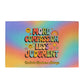 More Compassion, Less Judgment Retro Welcome Mat - Personalized Therapy Rug - MySisterIsASurvivor